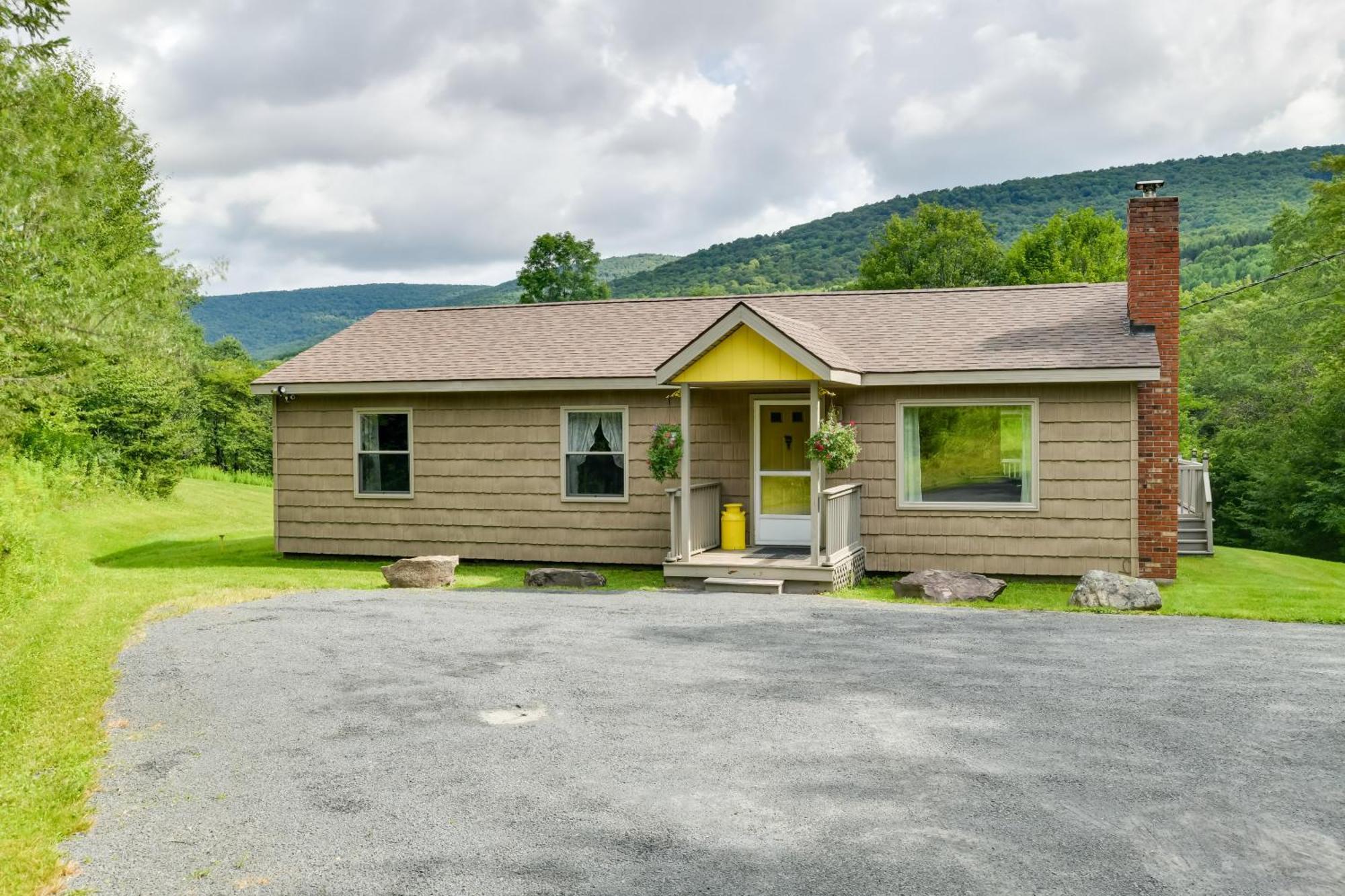Quiet Catskills Getaway With Deck And Mtn Views New Kingston Zewnętrze zdjęcie
